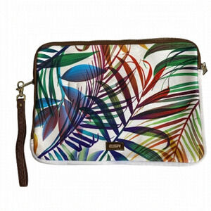 ESR Multi Coloured Leaf Print Laptop Sleeve Case